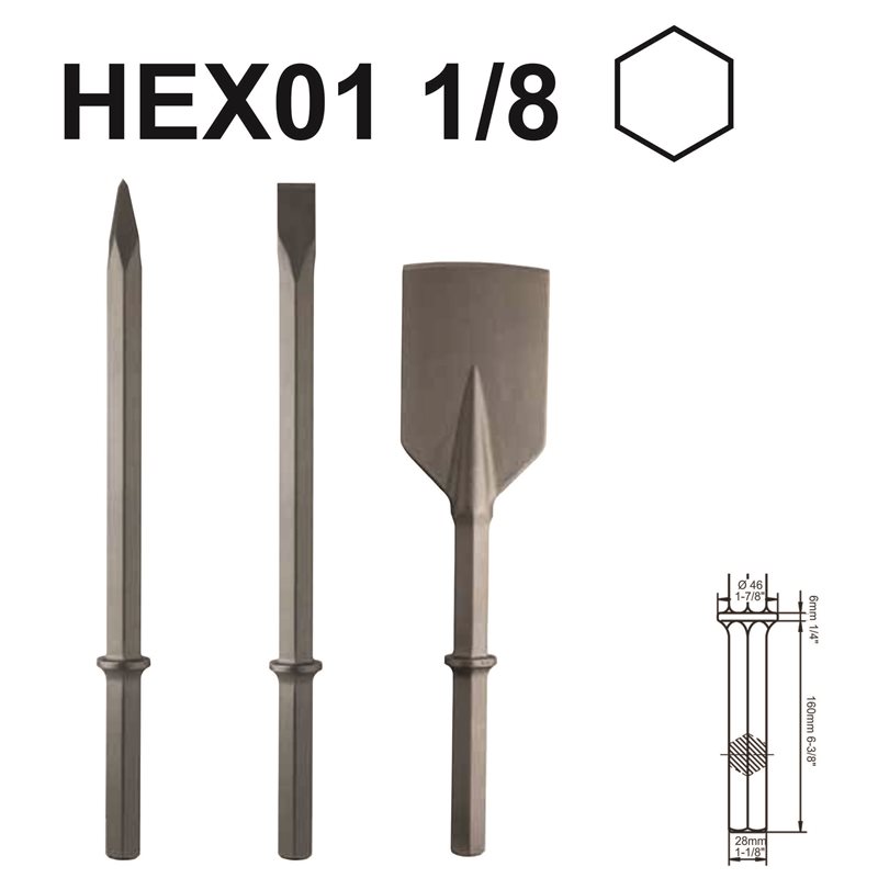 HEX01 1/8 Tranches