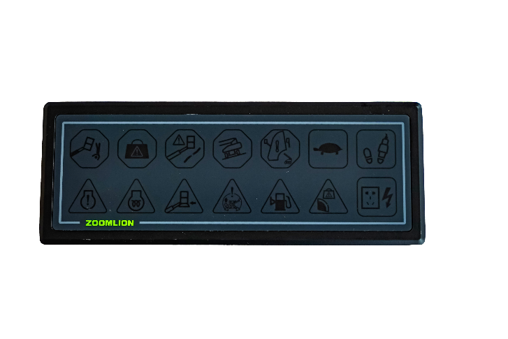 Alarm indicator panel