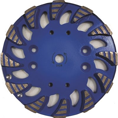 10" Grinding Head with 12x segments-Pro quality