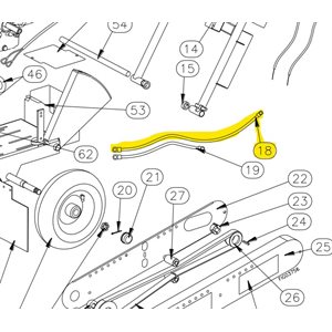 43'' battery cable red (337)