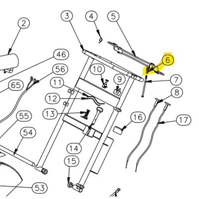 Ball joint rod 5 / 16-24 (337)