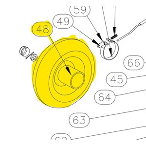 Wheel and breakdrum ( 337)