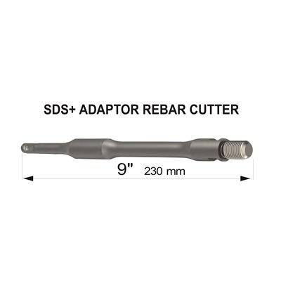 ADAPTATEUR COUPEUR ARMATURE SDS+