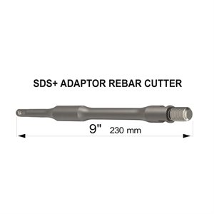 ADAPTATEUR COUPEUR ARMATURE SDS+