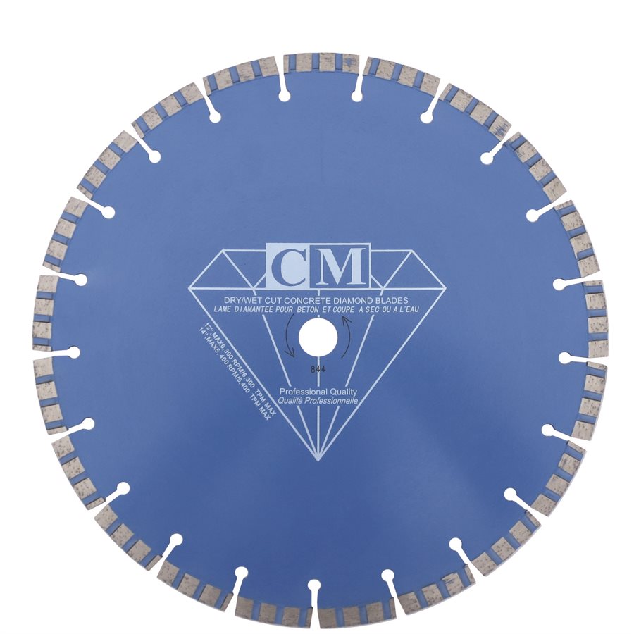 14" x 20mm / 1" diamond blade for Concrete Pro Fast Cut qual