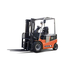 5500lbs Electric Forklift with white tires