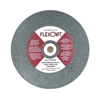 Meule D'Établi Carbure De Silicium 150x20 Mm – Grain 100, Pour Acier, Métaux, Affûtage Et Ébavurage