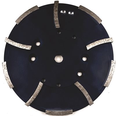 10" Grinding Head with 10x segments