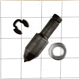 SET: CARBIDE BIT / WASHER / SNAP RING (BULLET TEETH)