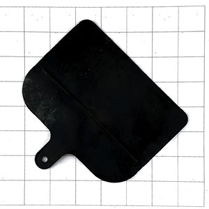 Water baffle for guard