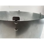 L.B WHITE HEATER ADAPTOR(18")