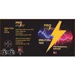 PRO-VOLT Adapt. 2brins (1 twistlock 220v male / 2 femelle115V