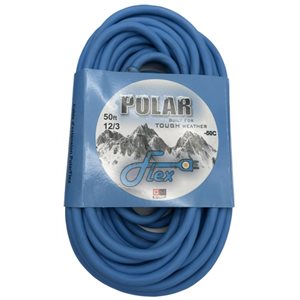 POLARFLEX 12 / 3 50ft, SJEOW (-50c) ELEC CORD,15A / 125V