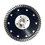 5" Flush Cut Turbo blade with 5 / 8-11 adapter