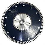 7" Flush Cut Turbo blade with 5 / 8-11 adapter