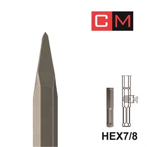 HEX7 / 8; Pointe; 14"