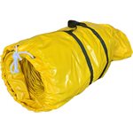 CONDUIT PVC 12" x 25 ' AVEC SAC-NOIR / JAUNE