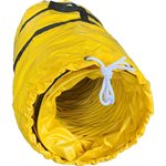 CONDUIT PVC 12" x 25 ' AVEC SAC-NOIR / JAUNE