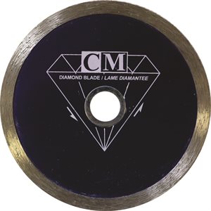 Lame diamantée rim continue 7"x7 / 8-5 / 8"-qualité SuperPlus