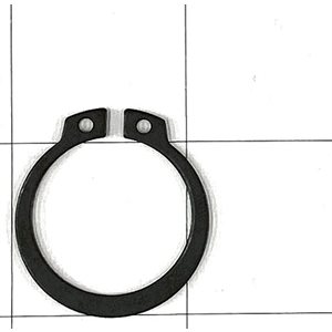 Shield ring for shaft