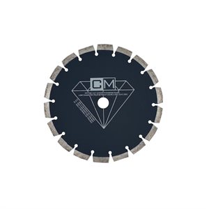 Lame Diamantée 9" x 7 / 8" pour Béton - qualité Super Plus