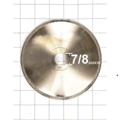 Meule CBN 5.5" x 3 / 16-7 / 8 pour meulage de carbure