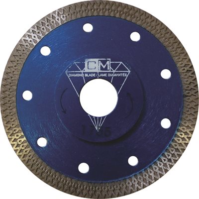 Lame diamantée Turbo 4" x 7 / 8" pour porcelaine