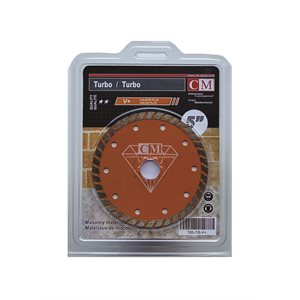 5" x 7 / 8" Turbo Diamond Blade - V+ quality