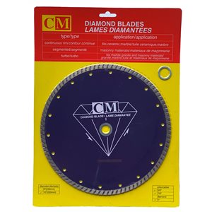 Lame diamantéeTurbo10"x1-5 / 8"-qualité SuperPlus