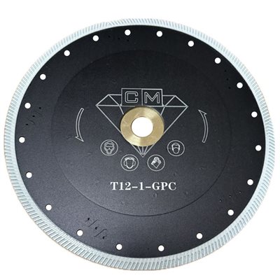 12" x 1" Thin Turbo for Granite, Porcelain and Ceramic