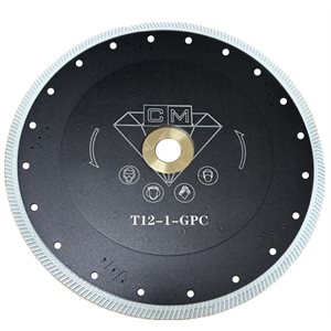 12" x 1" Thin Turbo for Granite, Porcelain and Ceramic