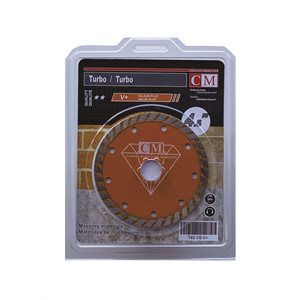 4.5" x 7 / 8" Turbo Diamond Blade - V+ quality